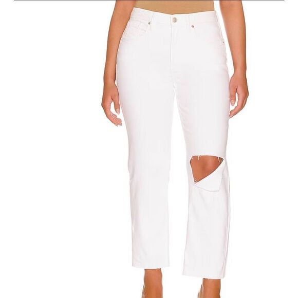 NWT Good American Icon Crop Jeans